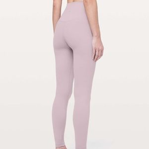 New Lululemon Align Pant 25" Smoky Blush - Size 4